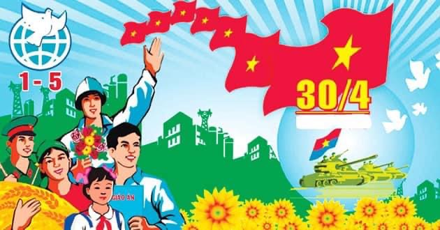 THÔNG BÁO   NGHỈ LỄ GIẢI PHÓNG MIỀN NAM 30/4 VÀ QUỐC TẾ LAO ĐỘNG 1/5 