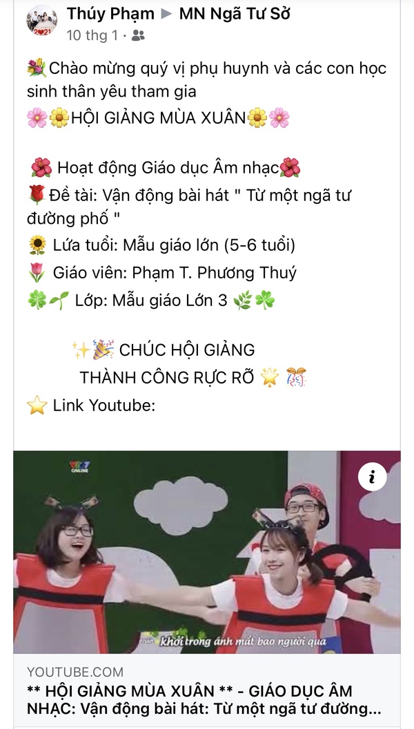 Hội giảng mùa xuân 🌸🌸🌸