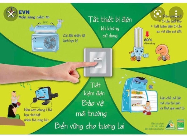 HÃY TẮT NHỮNG THIẾT BỊ KHÔNG CẦN THIẾT