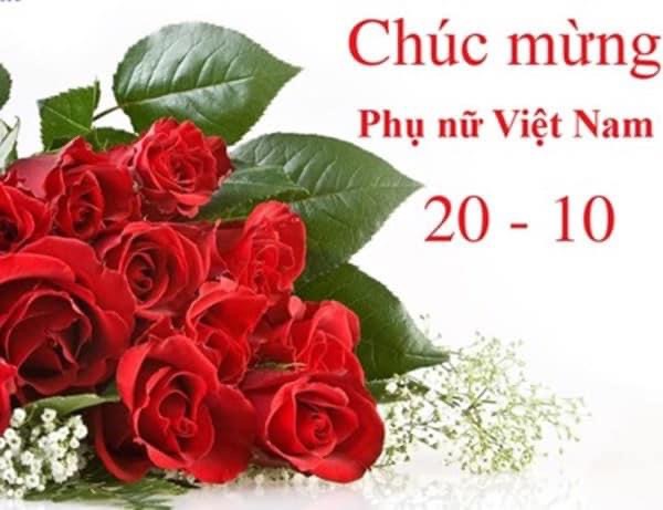 Chào mừng ngày Phụ Nữ Việt Nam 20/10🎉🎉🎉