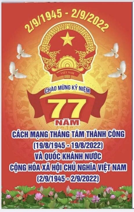 Thông báo lịch nghỉ lễ 2/9/2022