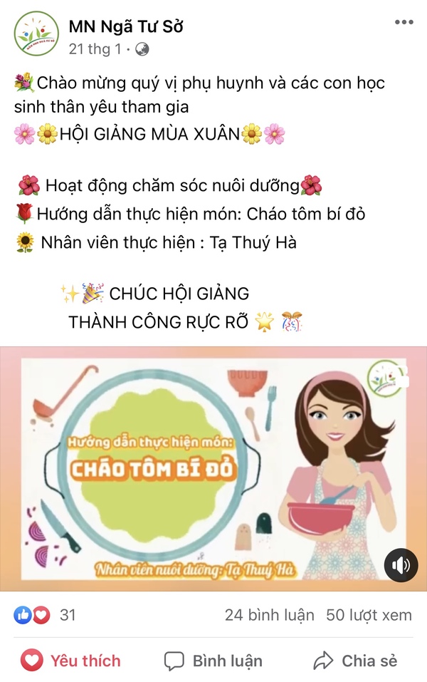 🌸🌼HỘI GIẢNG MÙA XUÂN🌼🌸