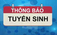 THÔNG BÁO TUYỂN SINH NĂM HỌC 2022 - 2023