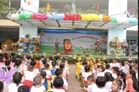 chao mung ngay hoi den truong cua be - truong mam non nga tu so