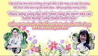 Chia tay hai đ/c Hiệu trưởng - phó HT của trường MNNTS